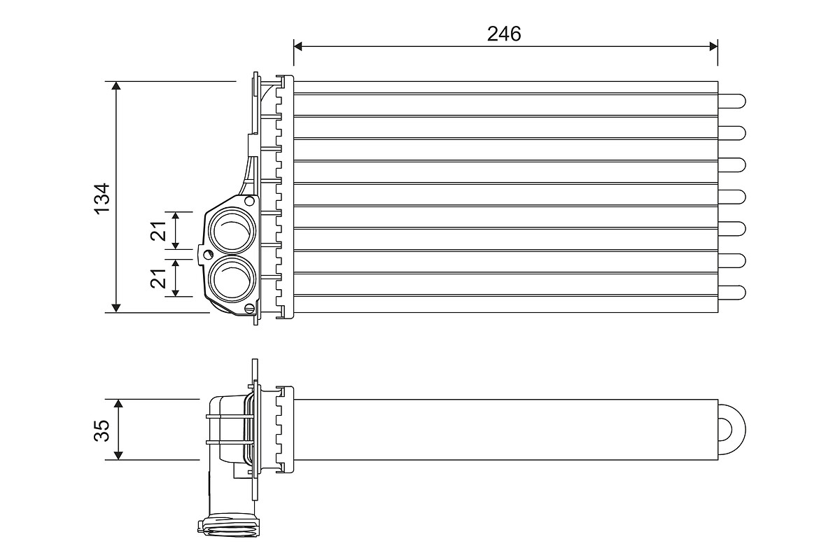 VALEO Varmeelement, kabinevarme 811565 for PEUGEOT PEUGEOT (DF-PSA)