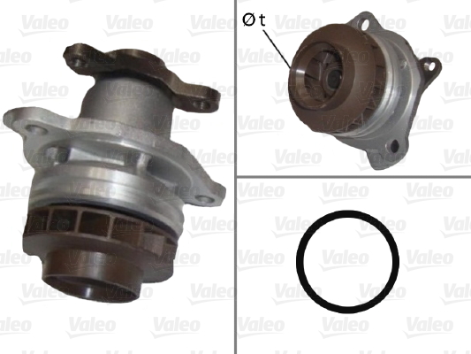 VALEO Vandpumpe 506902 for OPEL VAUXHALL NISSAN RENAULT