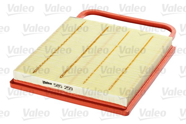 VALEO Luftfilter 585259 Filterindsats length_mm_203|Længde [mm]|358 width_mm_206|Bredde [mm]|245 height_mm_209|Højde [mm]|30 weight_kg_212|Vægt [kg]|0