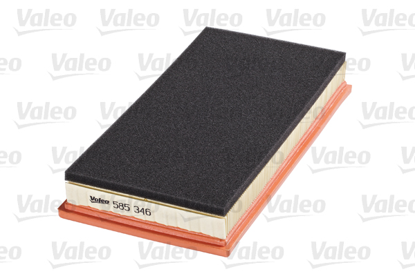 VALEO Luftfilter 585346 Filterindsats length_mm_203|Længde [mm]|344 width_mm_206|Bredde [mm]|170 height_mm_209|Højde [mm]|39 supplementary_articleinfo