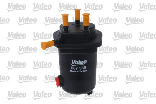 VALEO Brændstof-filter 587580 med tilslutning til vandsensor weight_kg_212|Vægt [kg]|0,404 187mm M10x1.5 for NISSAN RENAULT