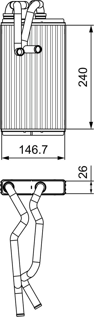 VALEO Varmeelement, kabinevarme 811525 for PEUGEOT MITSUBISHI (GAC)