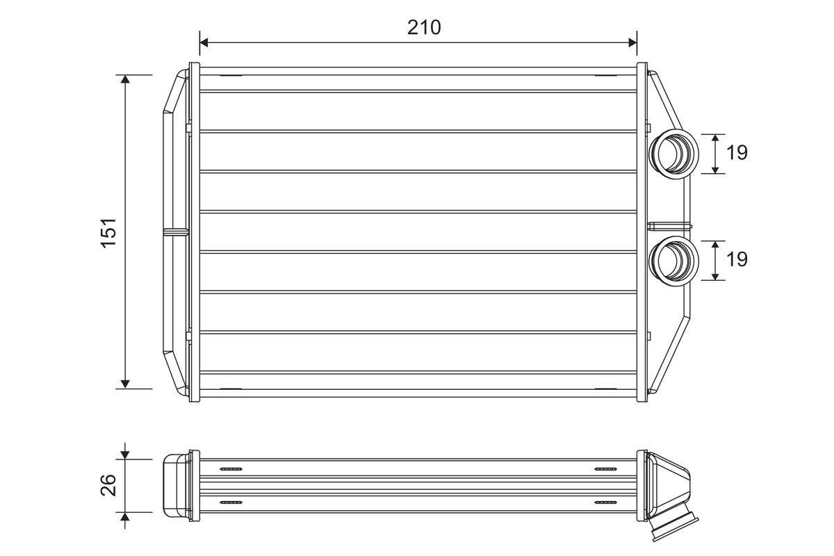 VALEO Varmeelement, kabinevarme 811624 for OPEL VAUXHALL MERCEDES-BENZ NISSAN RENAULT