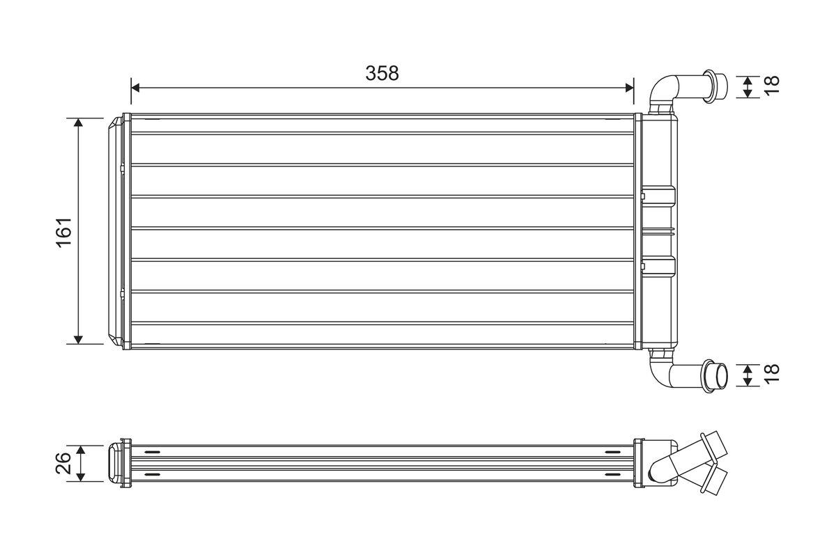 VALEO Varmeelement, kabinevarme 811643 for MERCEDES-BENZ MERCEDES-BENZ (FJDA)