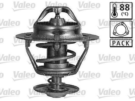 VALEO Termostat, kølemiddel 820174 for TOYOTA JAGUAR VW
