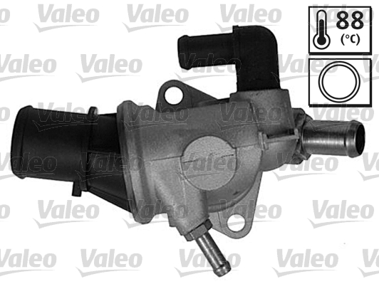 VALEO Termostat, kølemiddel 820402 for LANCIA