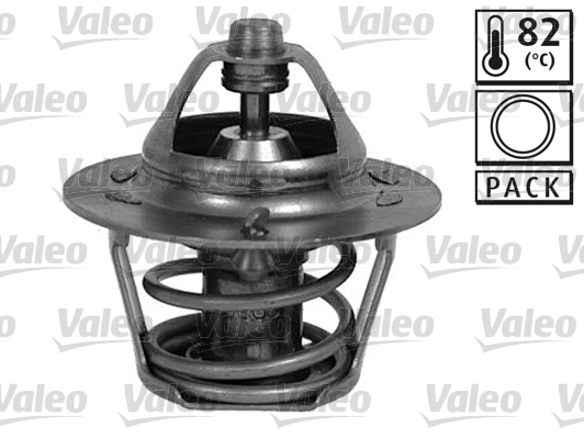 VALEO Termostat, kølemiddel 820438 for MAZDA DAEWOO SUBARU MARUTI SUZUKI HYUNDAI DAIHATSU INNOCENTI NISSAN