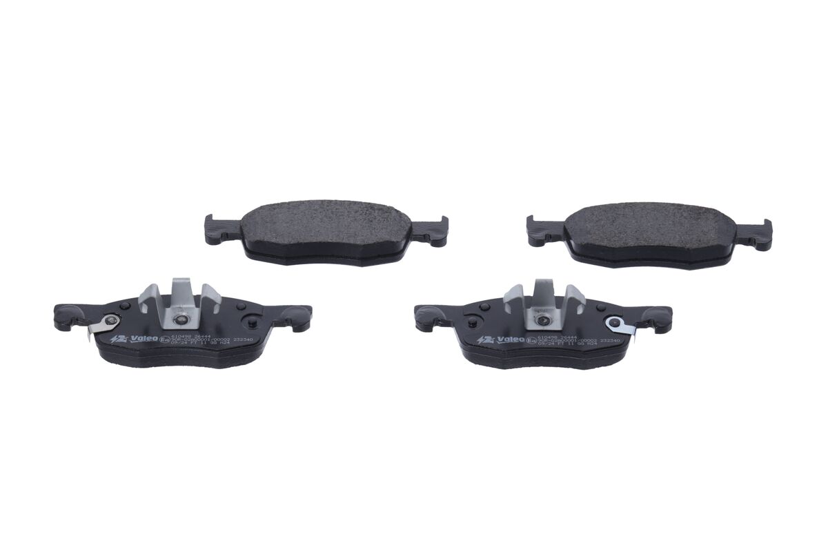 VALEO Bremseklodser 610498 foraksel for TOYOTA