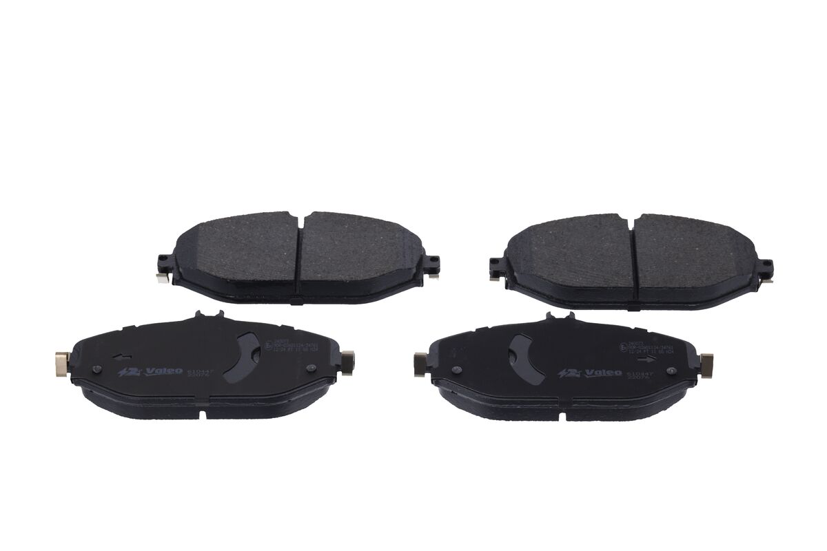 VALEO Bremseklodser 610447 foraksel for MERCEDES-BENZ MERCEDES-BENZ (BBDC)