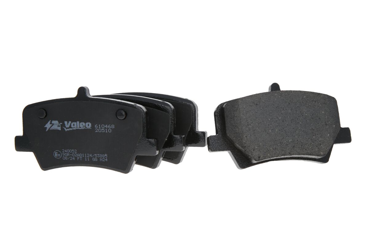 VALEO Bremseklodser 610468 bagaksel for VOLVO ASIA