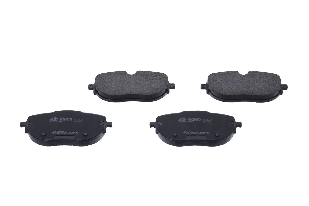 VALEO Bremseklodser 610522 foraksel for CUPRA VW