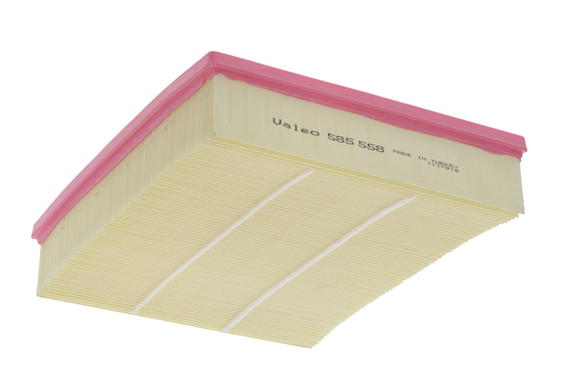 VALEO Luftfilter 585558 Filterindsats length_mm_203|Længde [mm]|315 width_mm_206|Bredde [mm]|260 height_mm_209|Højde [mm]|70 weight_kg_212|Vægt [kg]|0