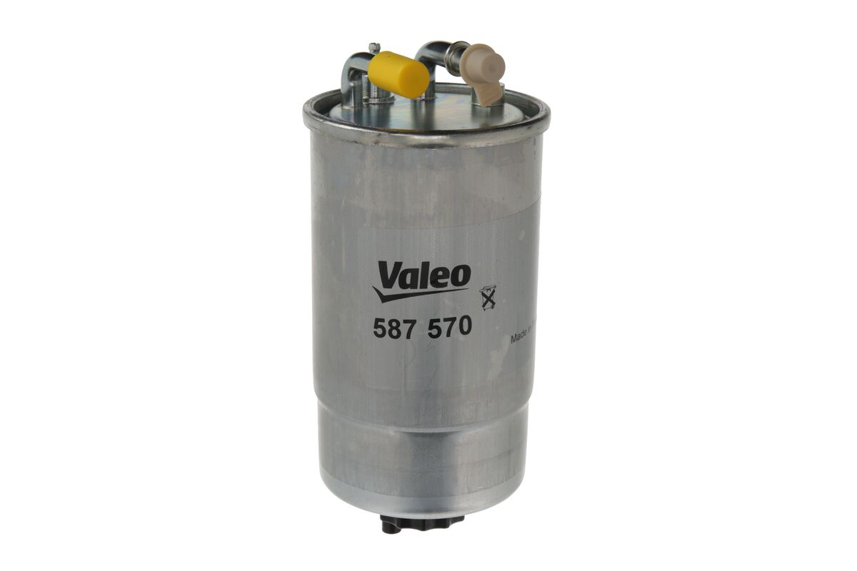 VALEO Brændstof-filter 587570 Lednings 197mm for OPEL VAUXHALL