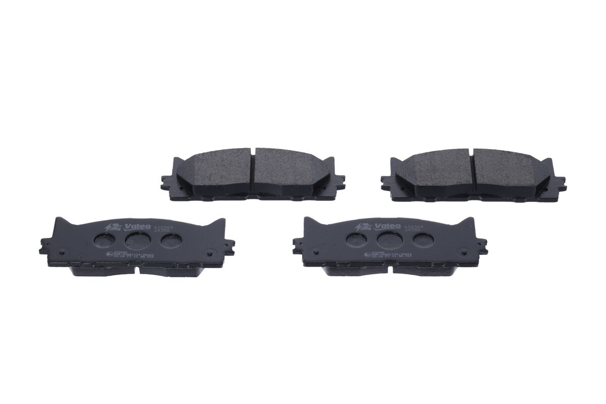 VALEO Bremseklodser 610369 foraksel for LEXUS TOYOTA TOYOTA (GAC)