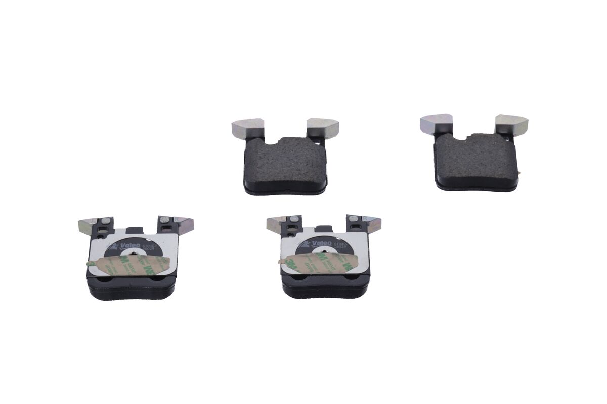 VALEO Bremseklodser 610407 bagaksel for BMW