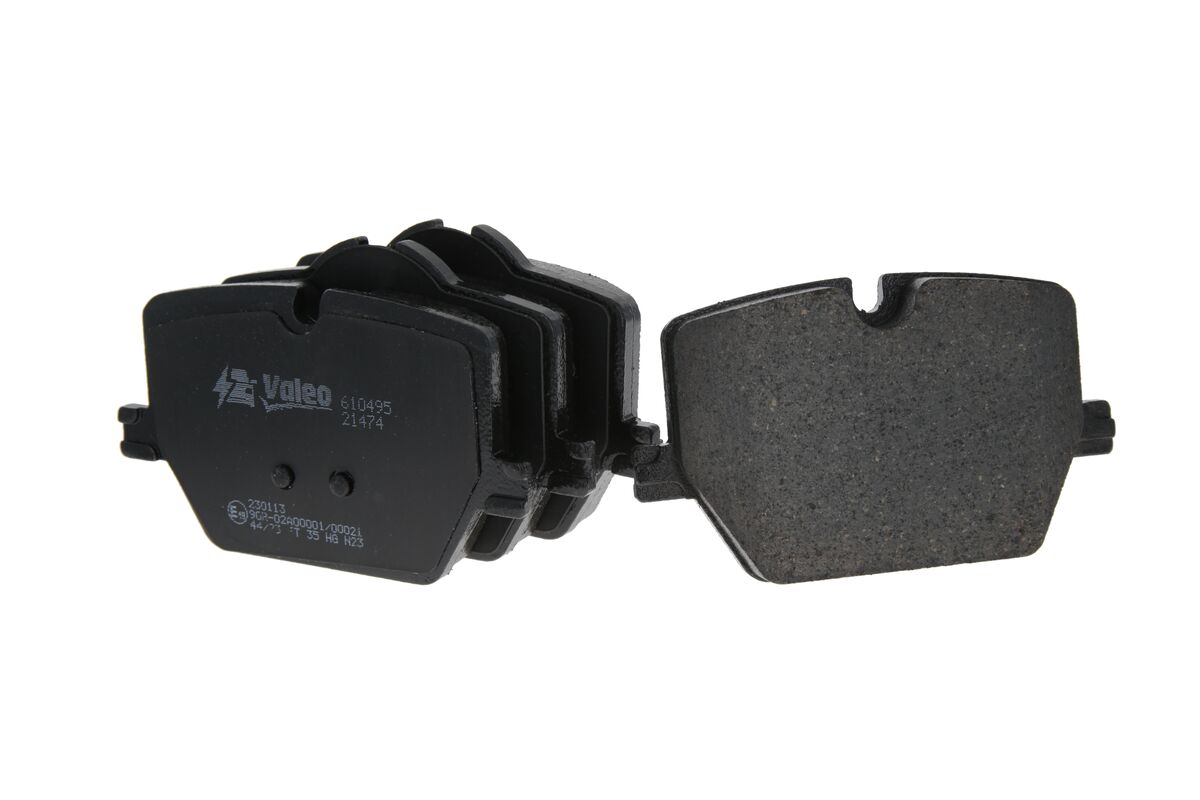 VALEO Bremseklodser 610495 bagaksel for BMW (BRILLIANCE) TOYOTA