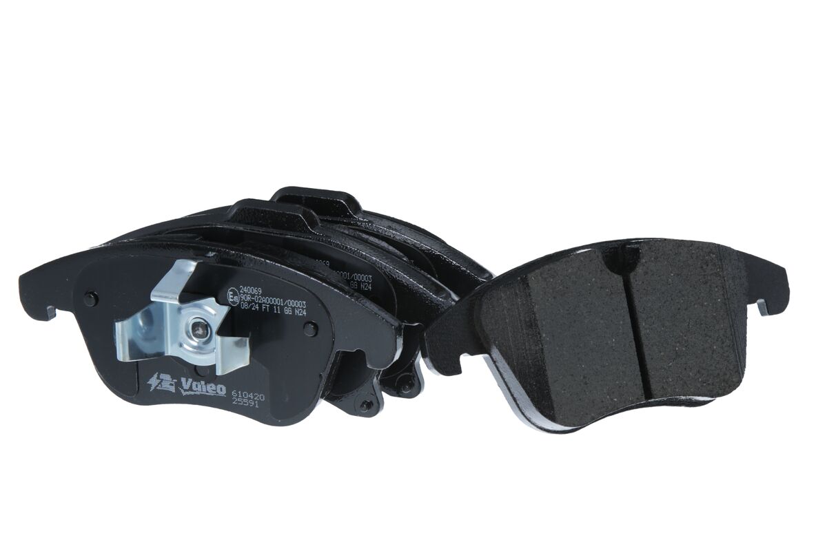 VALEO Bremseklodser 610420 foraksel for FORD