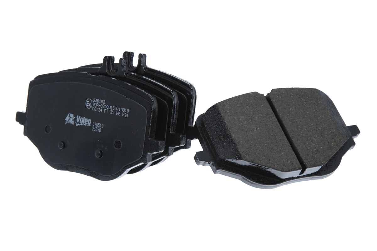 VALEO Bremseklodser 610519 bagaksel for MERCEDES-BENZ