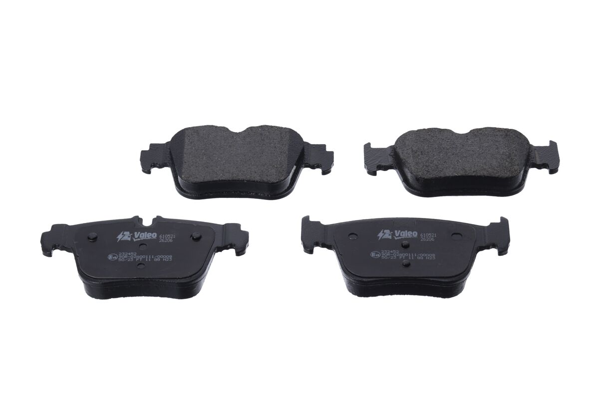 VALEO Bremseklodser 610521 bagaksel for CUPRA