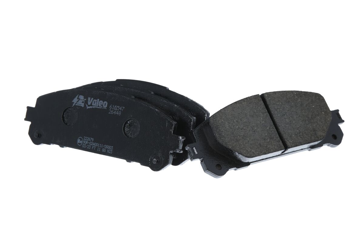 VALEO Bremseklodser 610547 foraksel for TOYOTA