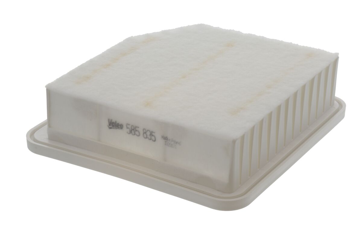 VALEO Luftfilter 585835 Filterindsats length_mm_203|Længde [mm]|242 width_mm_206|Bredde [mm]|235 height_mm_209|Højde [mm]|78 weight_kg_212|Vægt [kg]|0