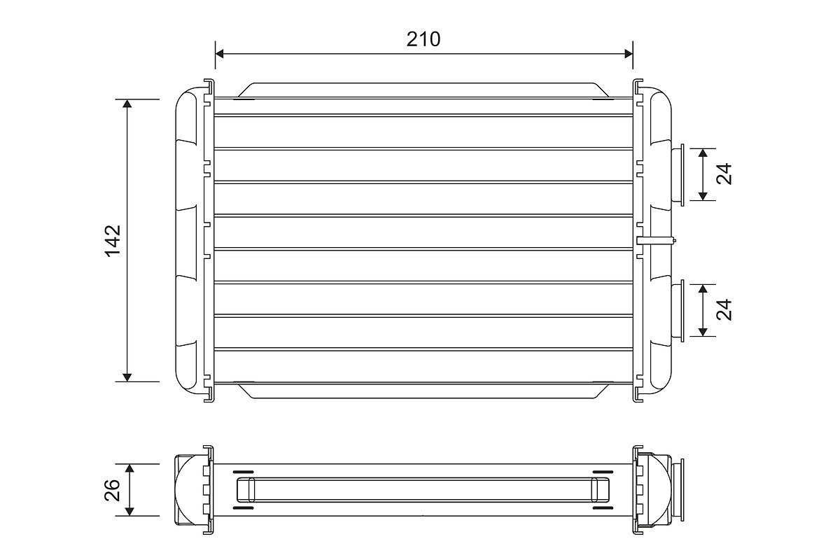 VALEO Varmeelement, kabinevarme 811614 for ALFA ROMEO