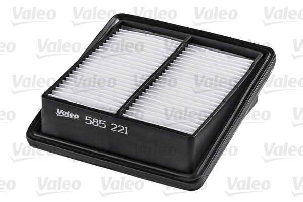 VALEO Luftfilter 585221 Filterindsats length_mm_203|Længde [mm]|169 width_mm_206|Bredde [mm]|148 height_mm_209|Højde [mm]|51 weight_kg_212|Vægt [kg]|0