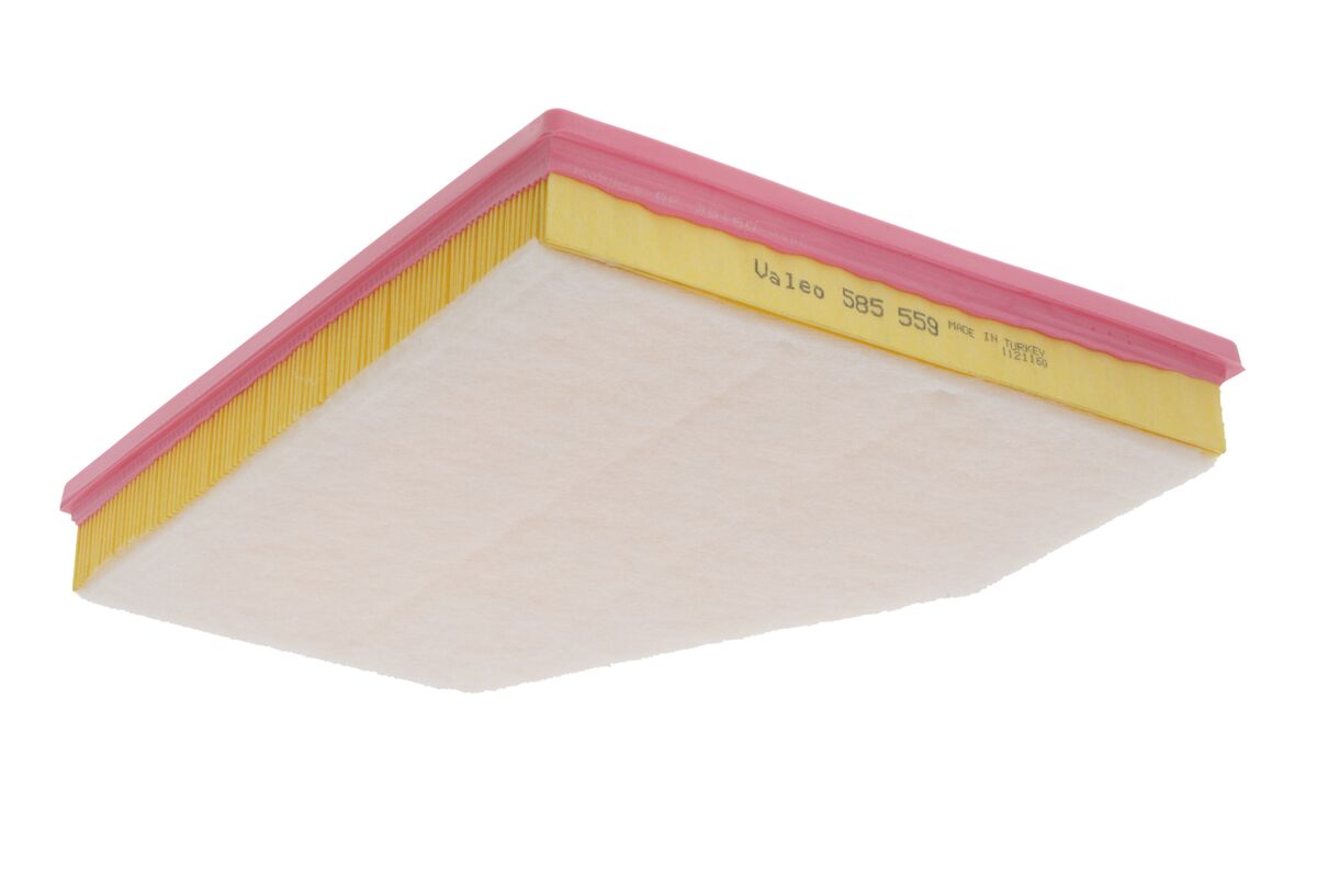 VALEO Luftfilter 585559 Filterindsats length_mm_203|Længde [mm]|273 width_mm_206|Bredde [mm]|313 height_mm_209|Højde [mm]|52 weight_kg_212|Vægt [kg]|0