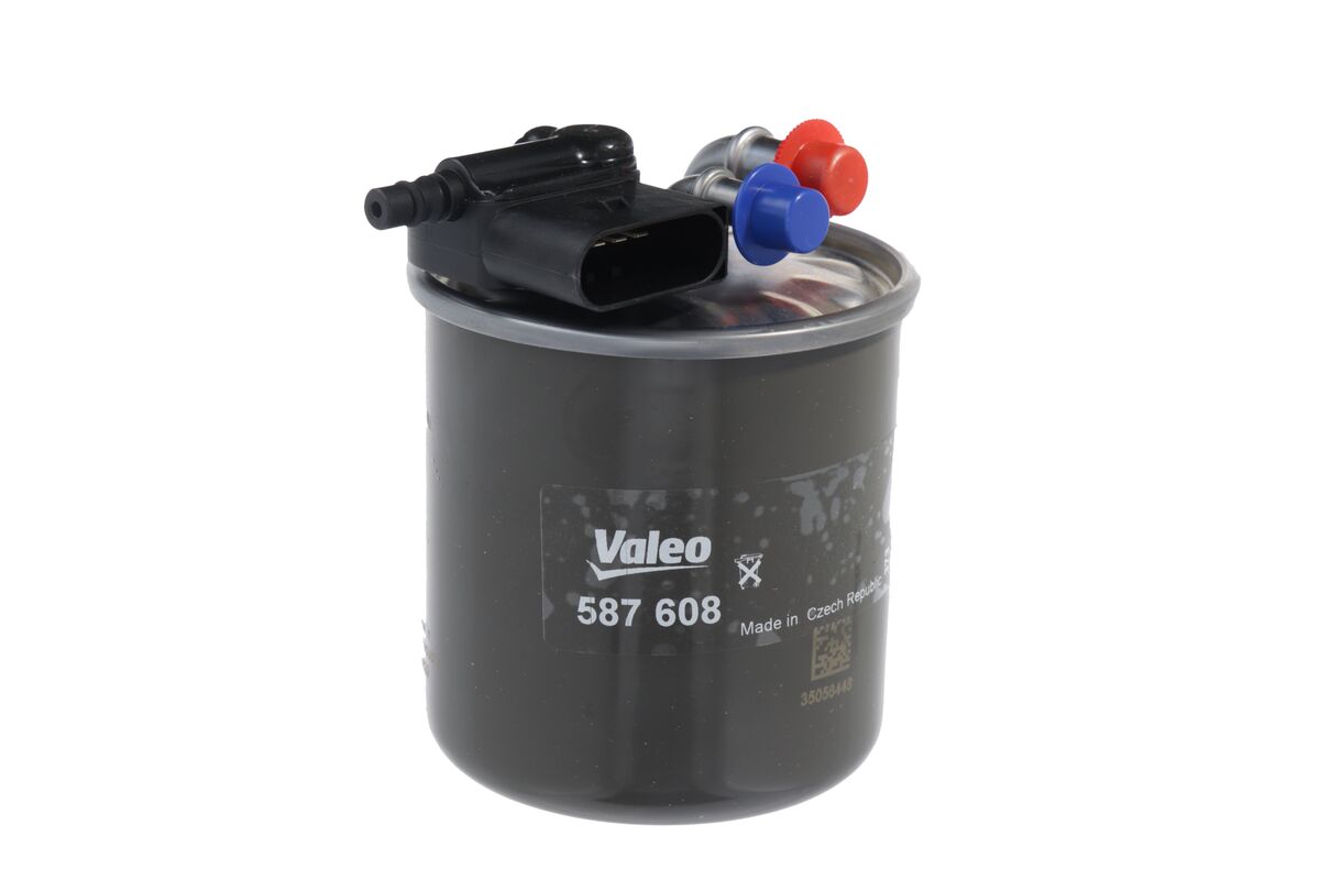 VALEO Brændstof-filter 587608 Lednings 100mm for MERCEDES-BENZ