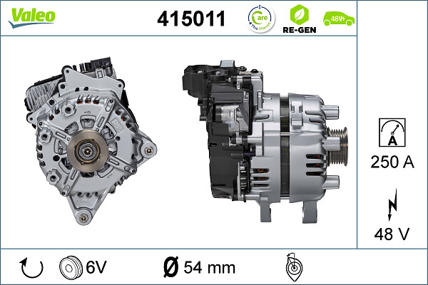 VALEO Generator, starter 415011 for JAGUAR LAND ROVER