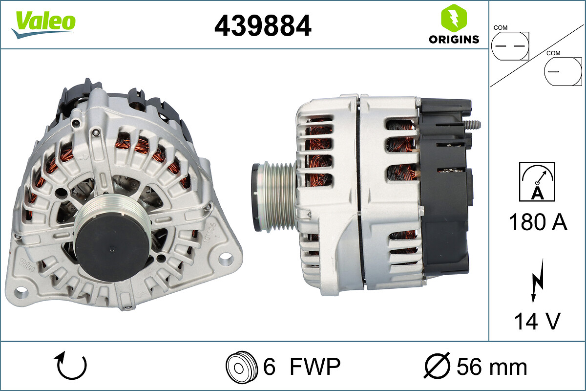 VALEO Generator 439884 for IVECO