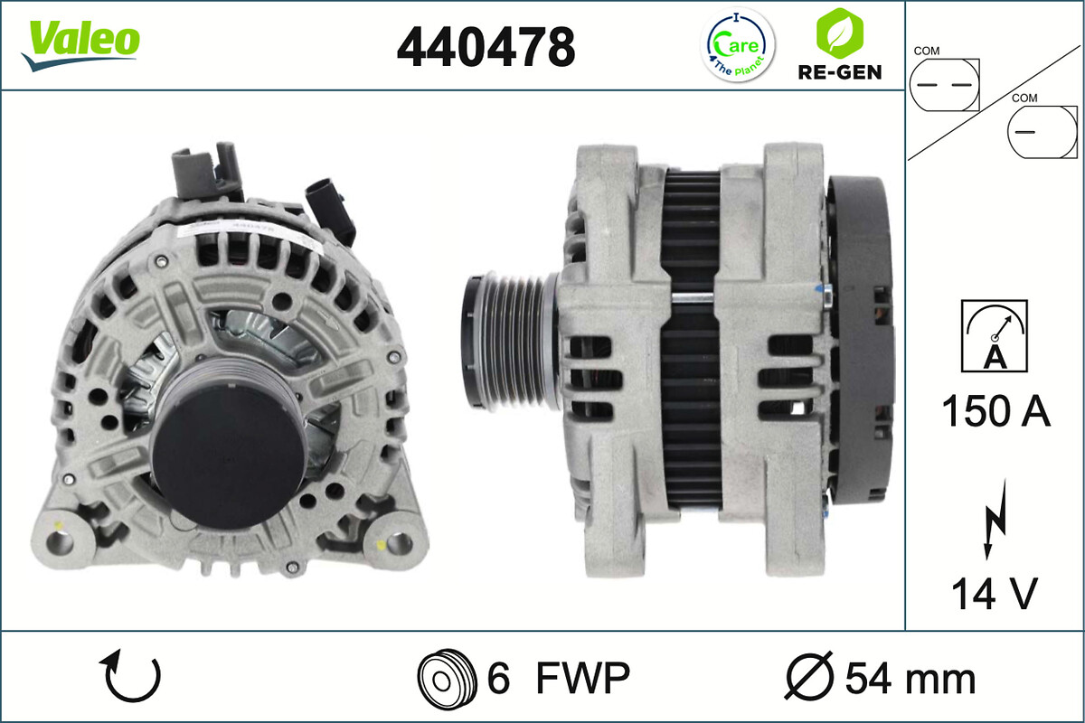 VALEO Generator 440478 for FORD
