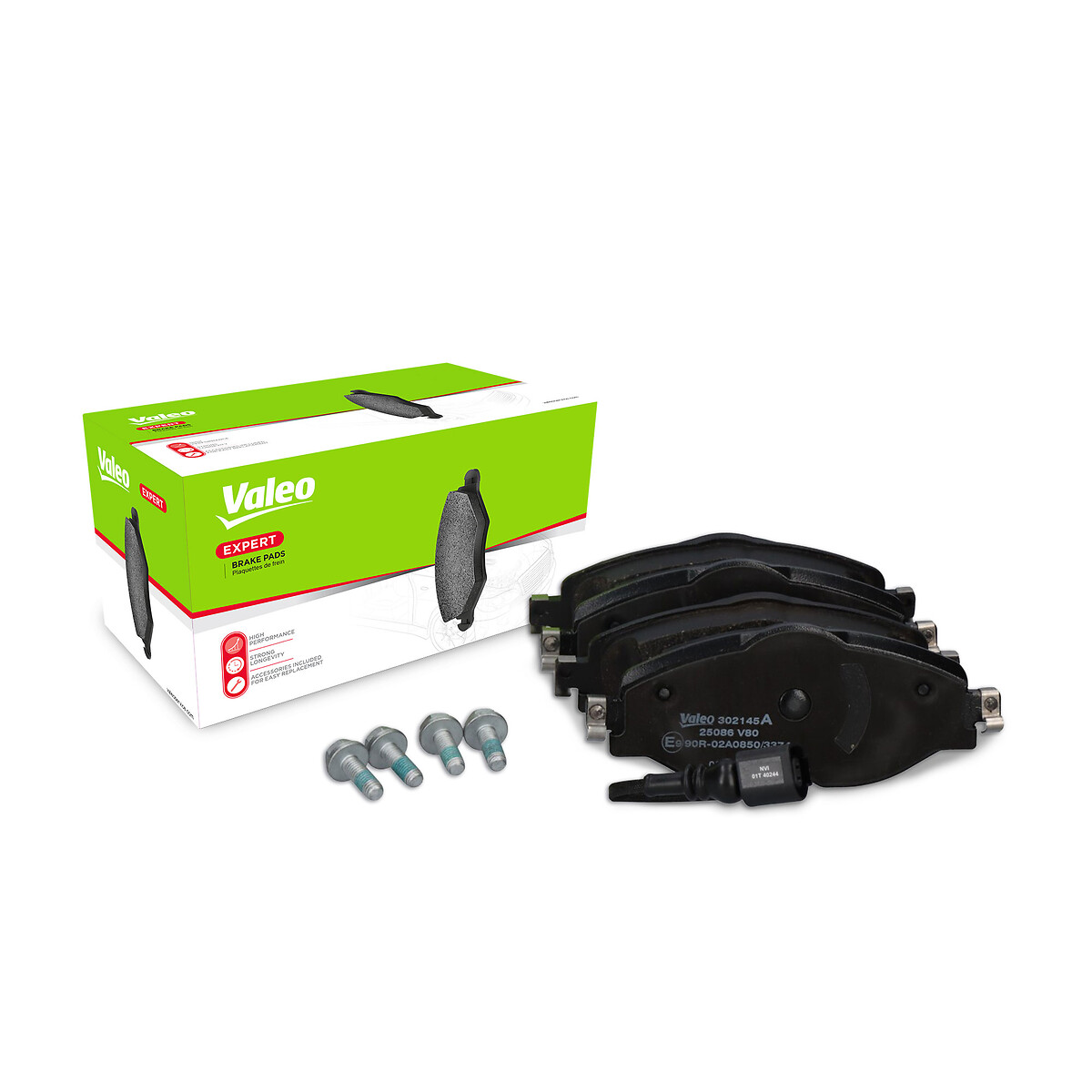 VALEO Bremseklodser 302145a foraksel for VW VW (SVW) AUDI