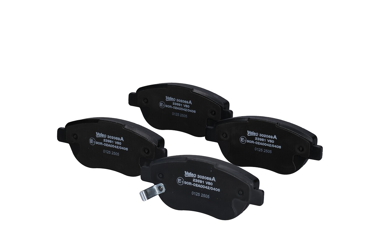 VALEO Bremseklodser 302069a foraksel for OPEL VAUXHALL