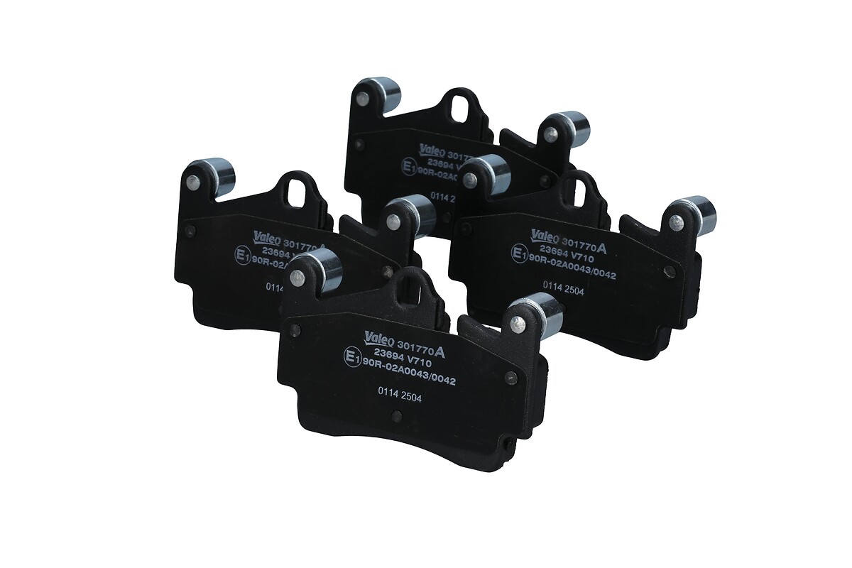VALEO Bremseklodser 301770A bagaksel for VW AUDI PORSCHE