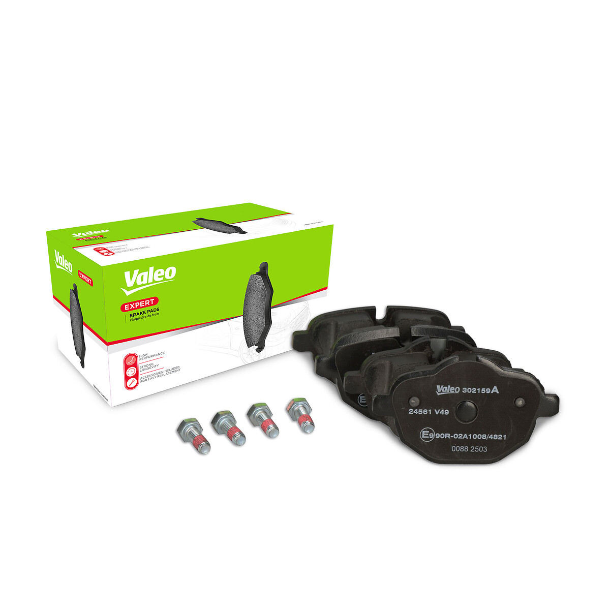 VALEO Bremseklodser 302159A bagaksel for BMW BMW (BRILLIANCE)