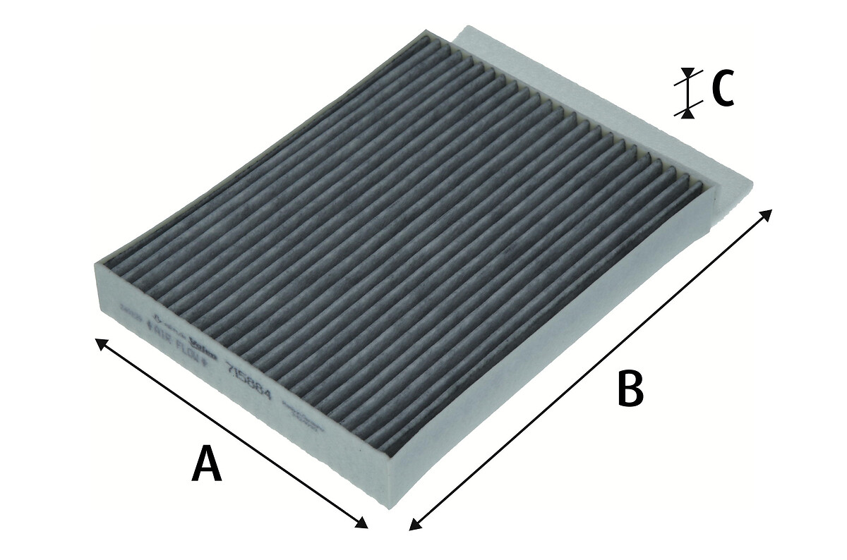 VALEO Kabineluftfilter 715884 for MERCEDES-BENZ MERCEDES-BENZ (FJDA)