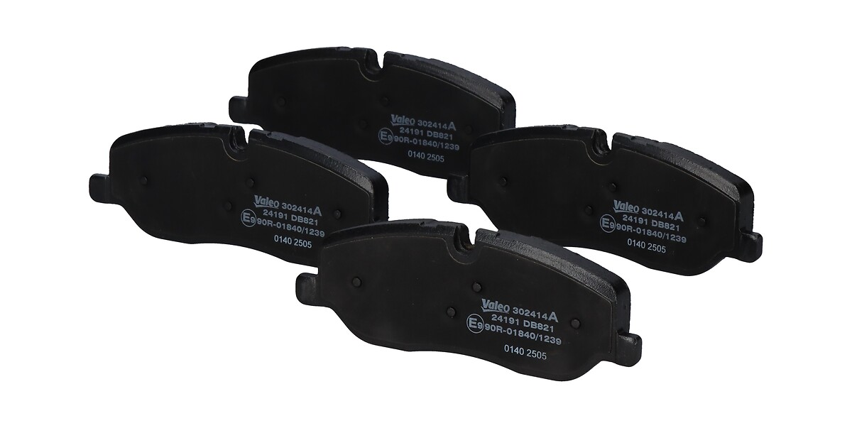 VALEO Bremseklodser 302414a foraksel for LAND ROVER