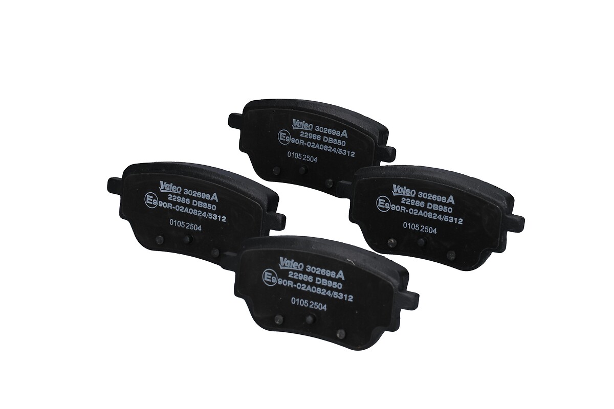VALEO Bremseklodser 302698a bagaksel for MERCEDES-BENZ MERCEDES-BENZ (BBDC)