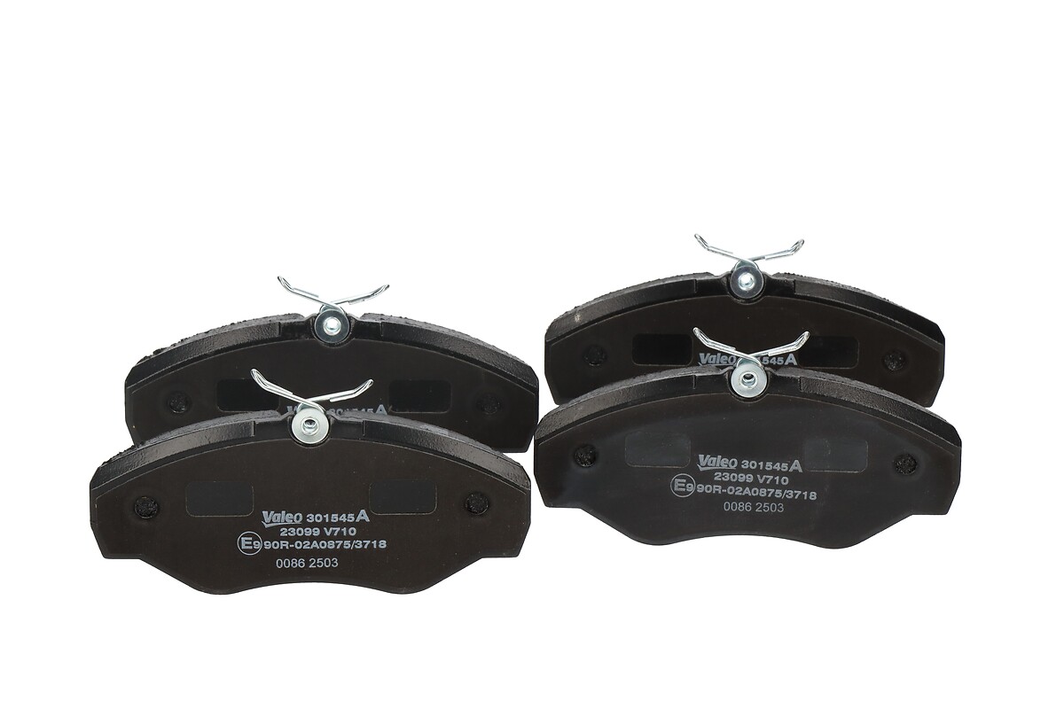 VALEO Bremseklodser 301545a foraksel for OPEL VAUXHALL RENAULT NISSAN