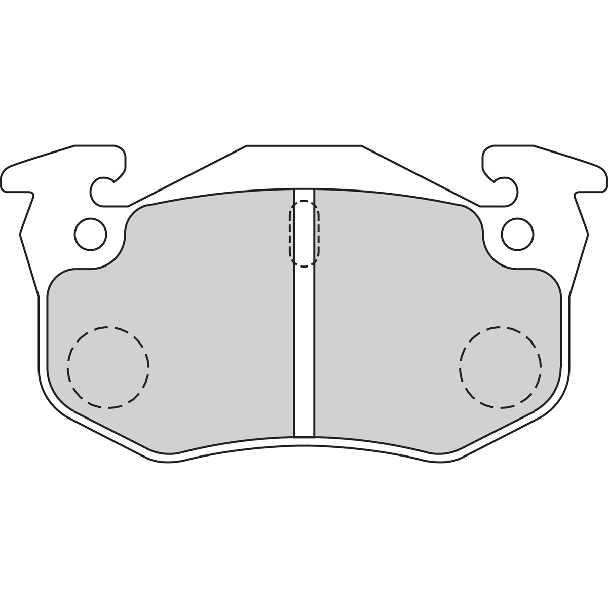 VALEO Bremseklodser 302605 for CITROËN RENAULT
