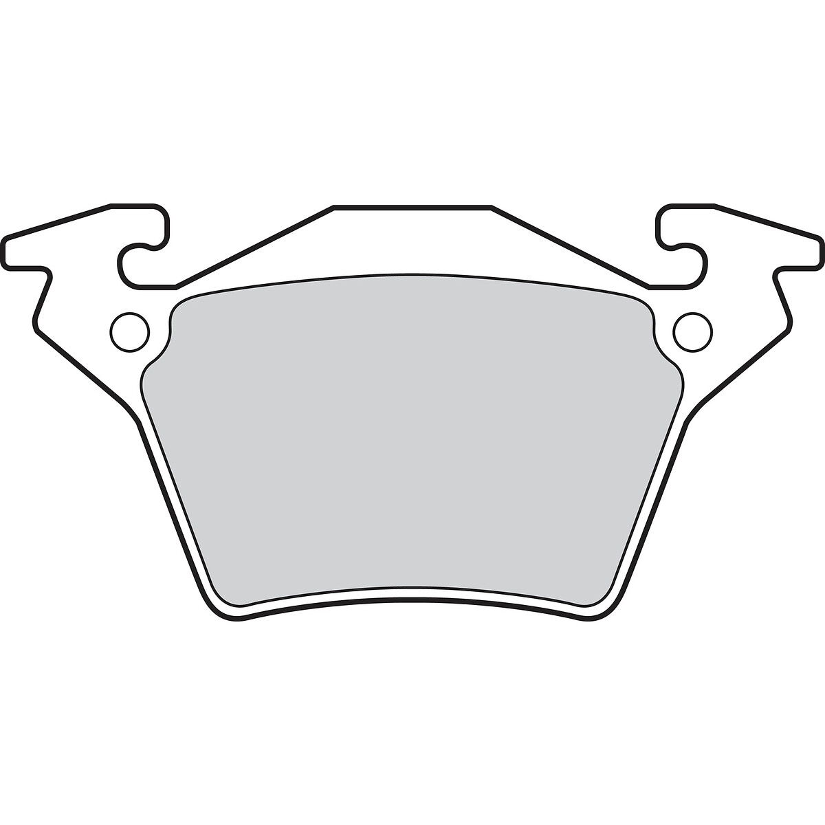 VALEO Bremseklodser 302834 bagaksel for MERCEDES-BENZ