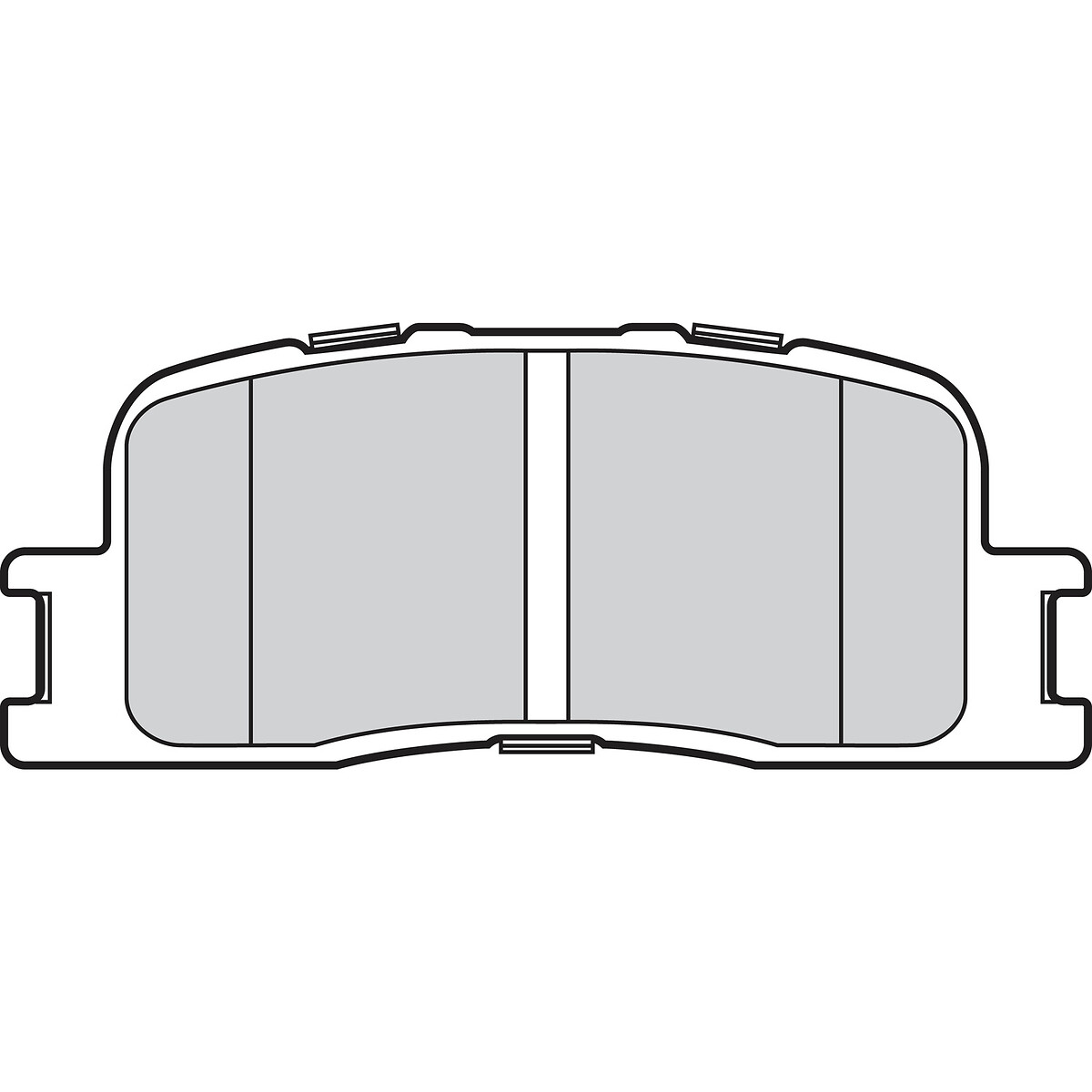 VALEO Bremseklodser 302802 bagaksel for TOYOTA LEXUS