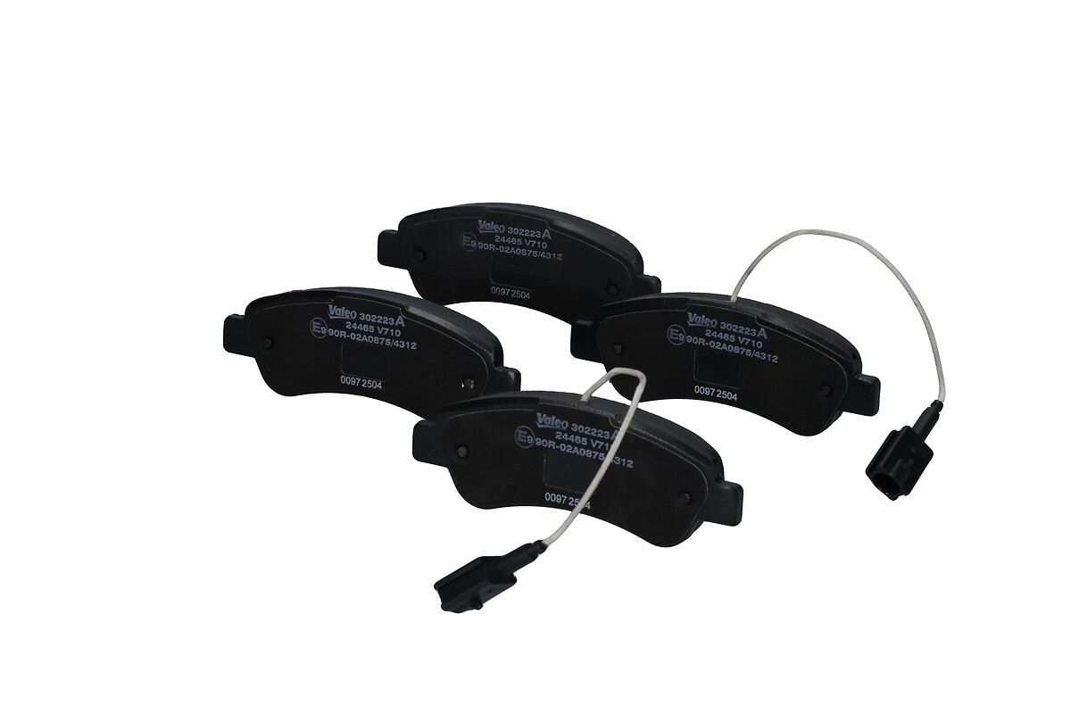 VALEO Bremseklodser 302223a bagaksel for FIAT PEUGEOT VAUXHALL