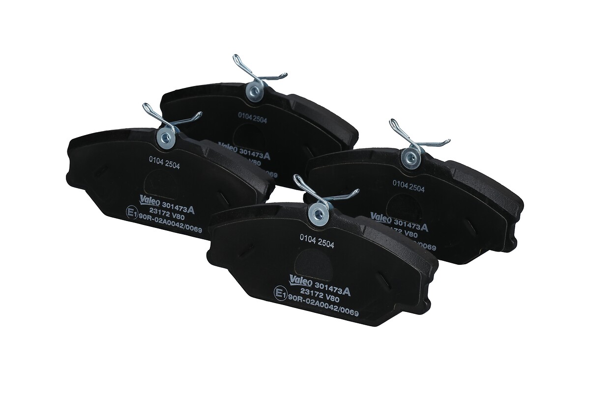 VALEO Bremseklodser 301473a foraksel for RENAULT