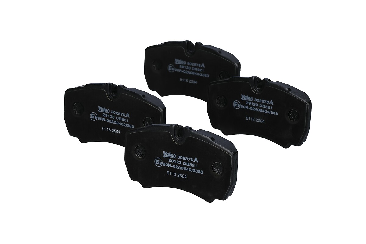 VALEO Bremseklodser 302875a bagaksel for FORD