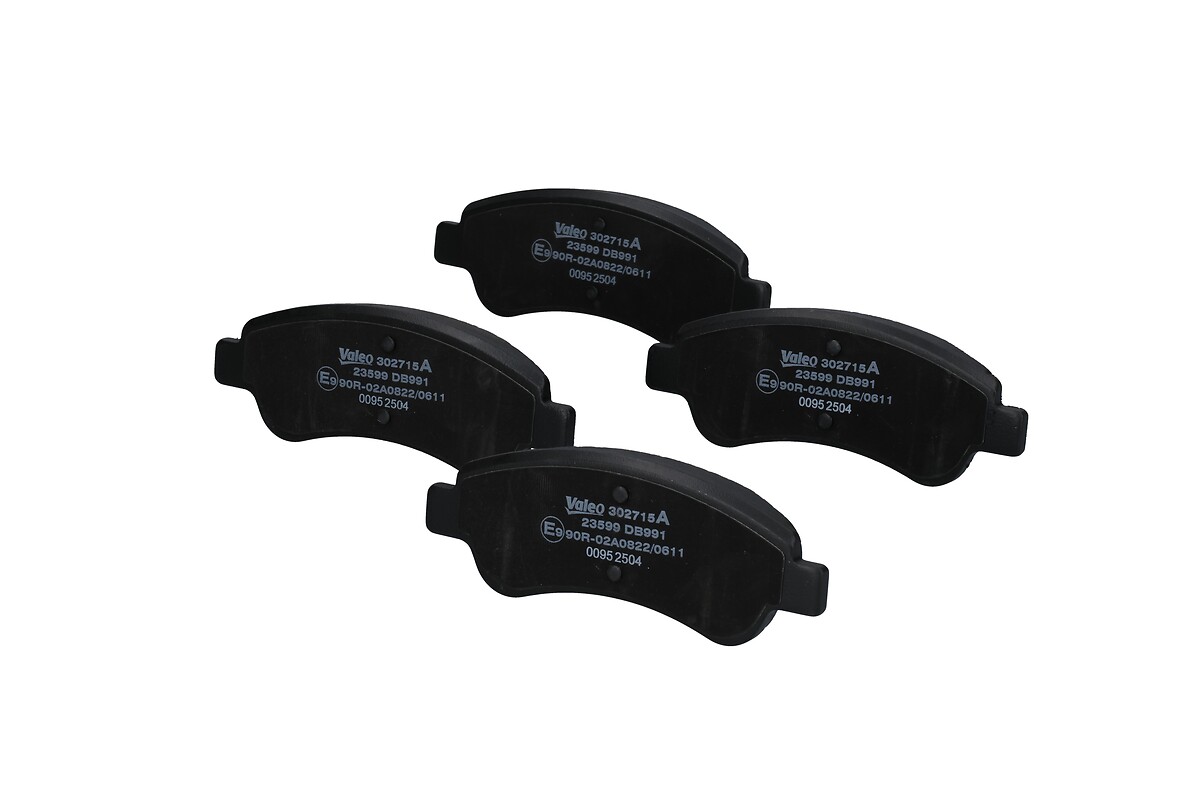VALEO Bremseklodser 302715a foraksel for VAUXHALL
