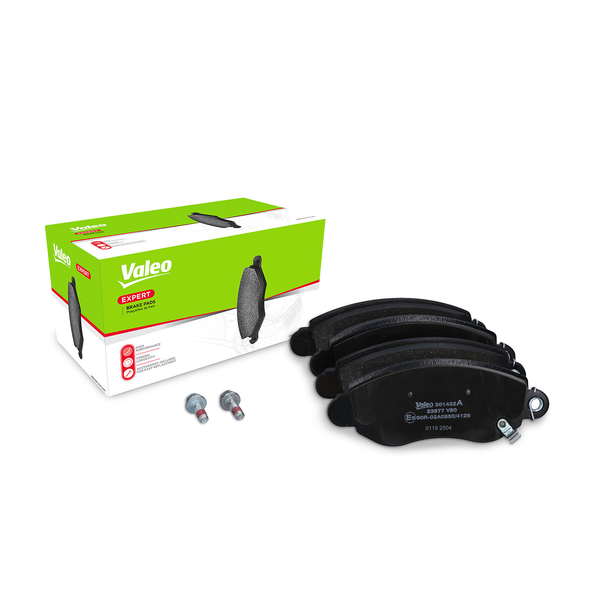 VALEO Bremseklodser 301432a foraksel for FORD