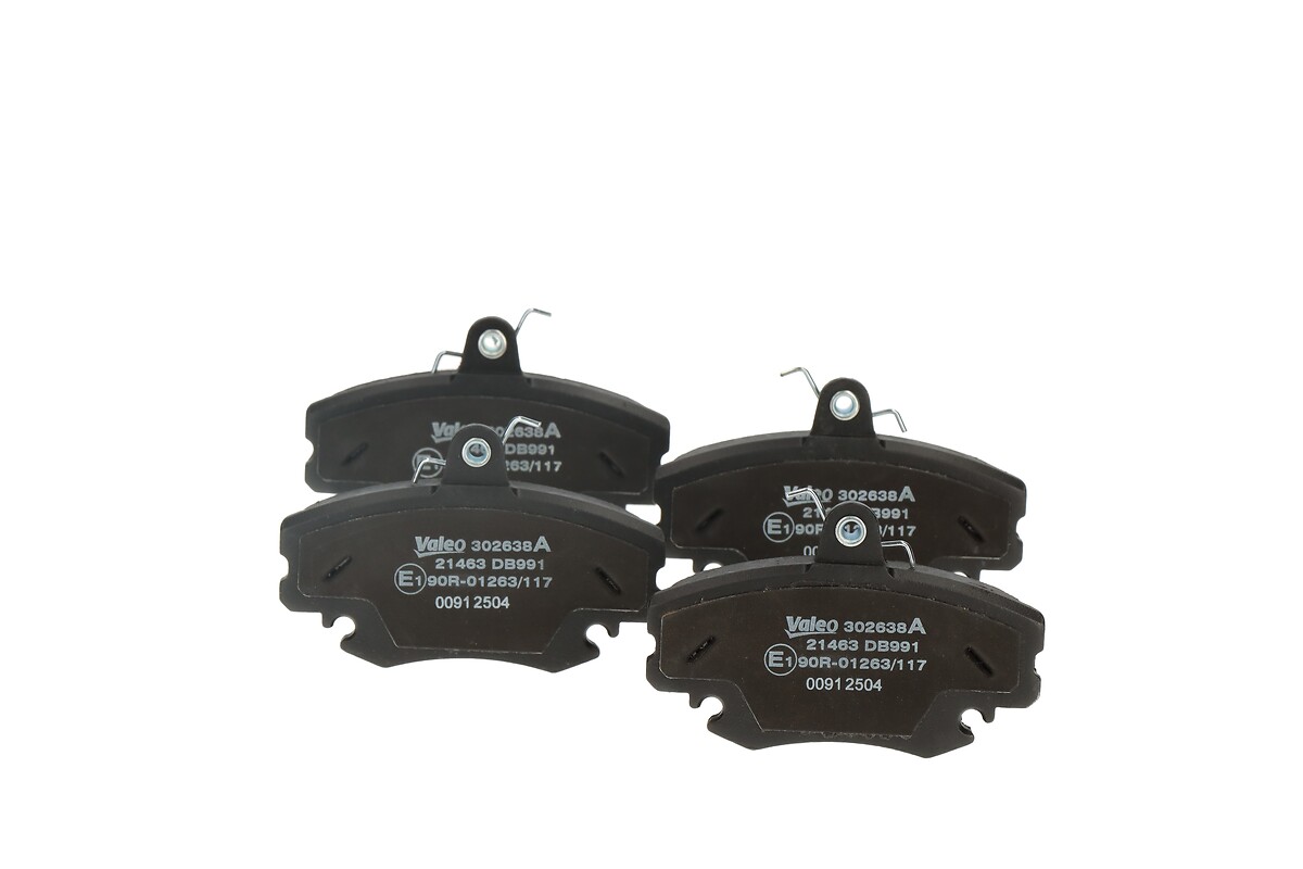 VALEO Bremseklodser 302638a foraksel for DACIA RENAULT ALPINE