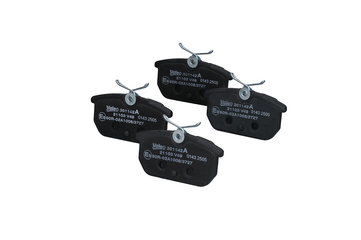 VALEO Bremseklodser 301142A bagaksel for FIAT LANCIA ALFA ROMEO